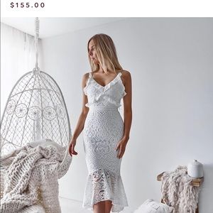 Twosisters White Lace Dress